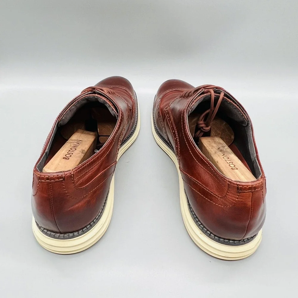 Cole Haan Oxford Mens 11 Brown Leather Wingtip Comfort Casual Grand OS